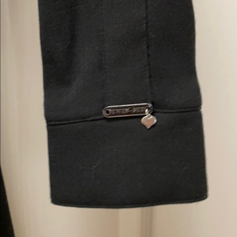 Twin-Set Black Button Coat With Belt Twin Set Det… - image 6